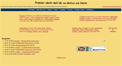 Desktop Screenshot of markus-sabine.de
